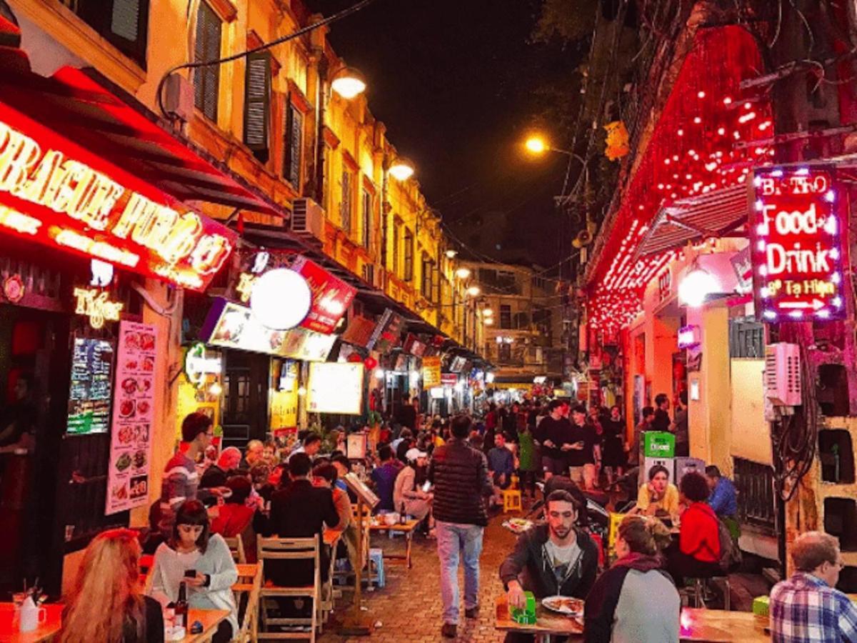 Dollar Homestay & Travel Hanoi Buitenkant foto