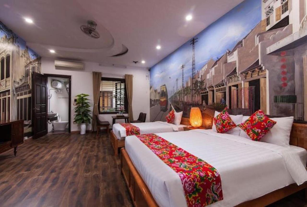 Dollar Homestay & Travel Hanoi Buitenkant foto